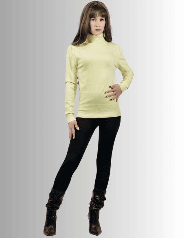 Set De 2 Sueteres Mujer De Cuello Alto Sueteres... image number null