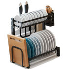 Escurridor de cocina Brandtrendy Compacto con Portacuchillos Doble Nivel