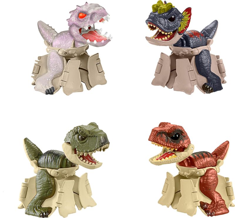 Jurassic World De Toy Mattel, Paquete De 4 Unid... image number null