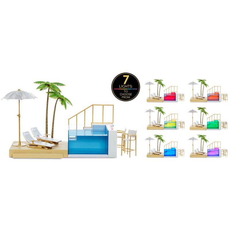 Playset Rainbow High Color Change Pool & Beach ... image number null