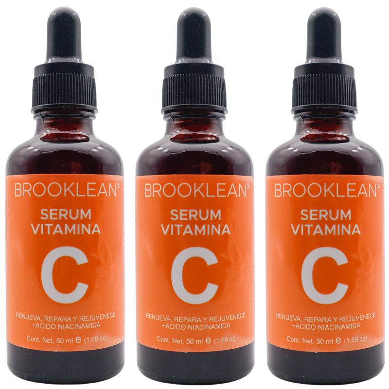 KIT X 3 SERUM C VITAMINA C BROOKLEAN image number null