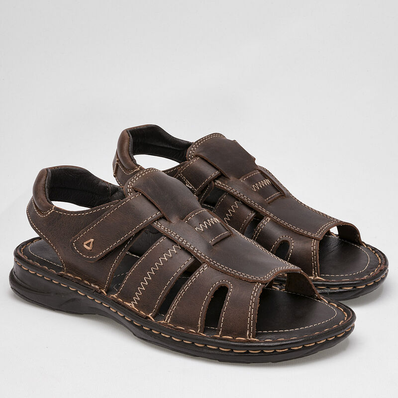 Moel Sandalia para hombre caf&eacute; image number null