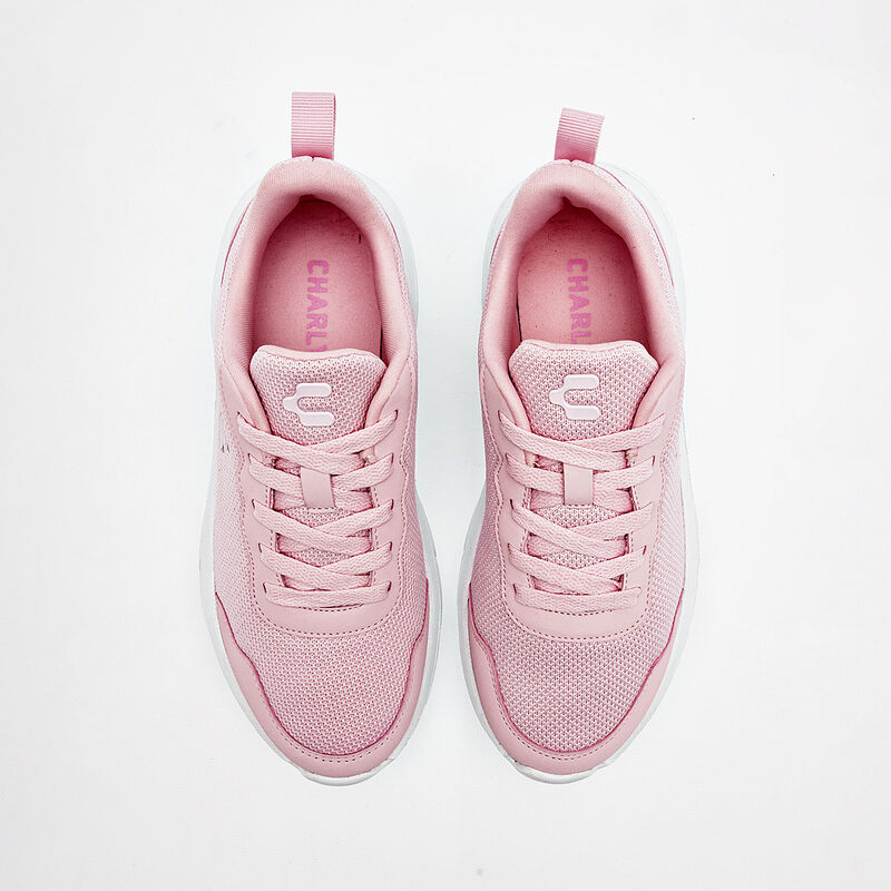 Charly tenis deportivo para mujer rosa cod 1396... image number null