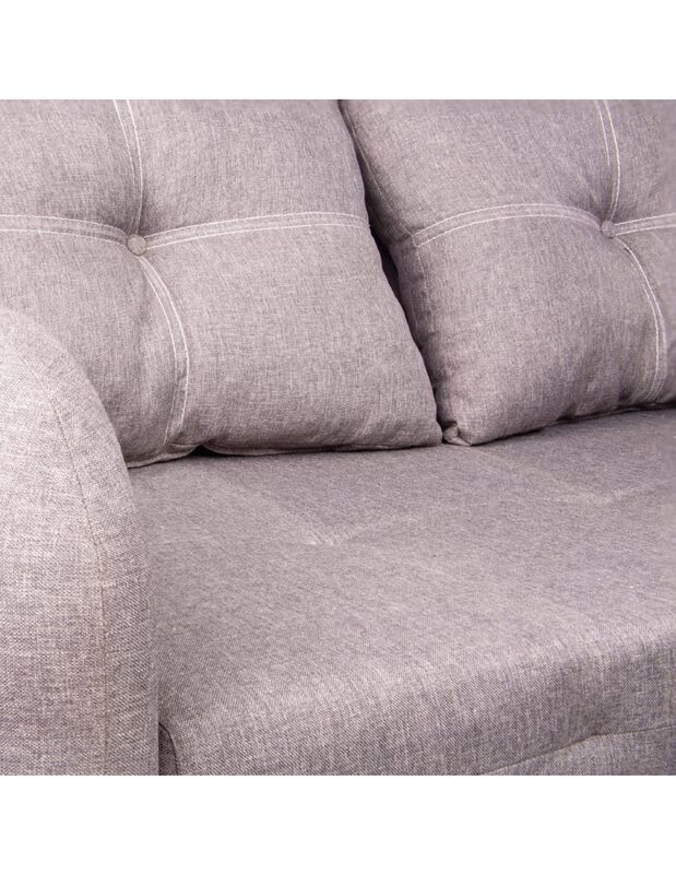 Sof&aacute; love seat Sevilla 2 plazas gris image number null