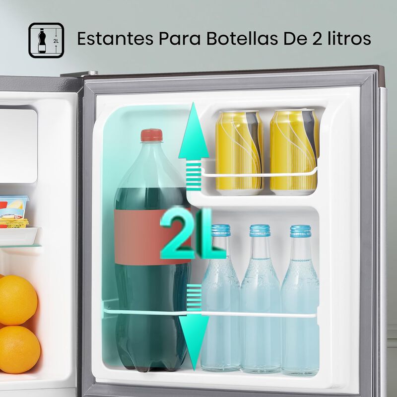 FRIGOBAR HISENSE RR16D6A 1.6 PIES CON CERRADURA... image number null