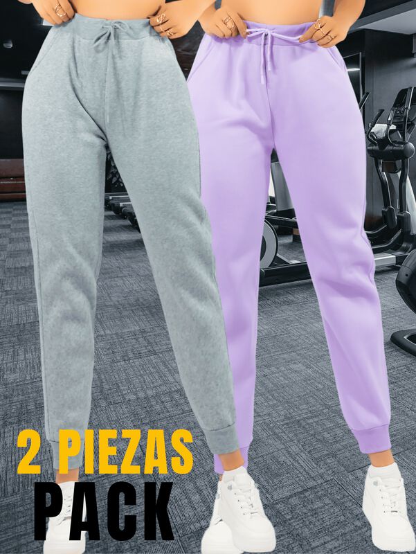 Set De Dos Pants De Mujer PANT-051-PX2 Variedad... image number null