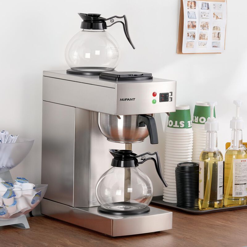 Cafetera Nupant, 12 Tazas, 1,8 L, Con 2 Garrafa... image number null