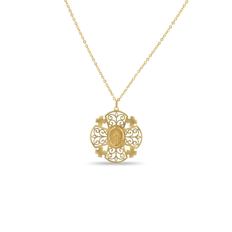 Dije Virgen Oro Amarillo 14k | Bizzarro image number null