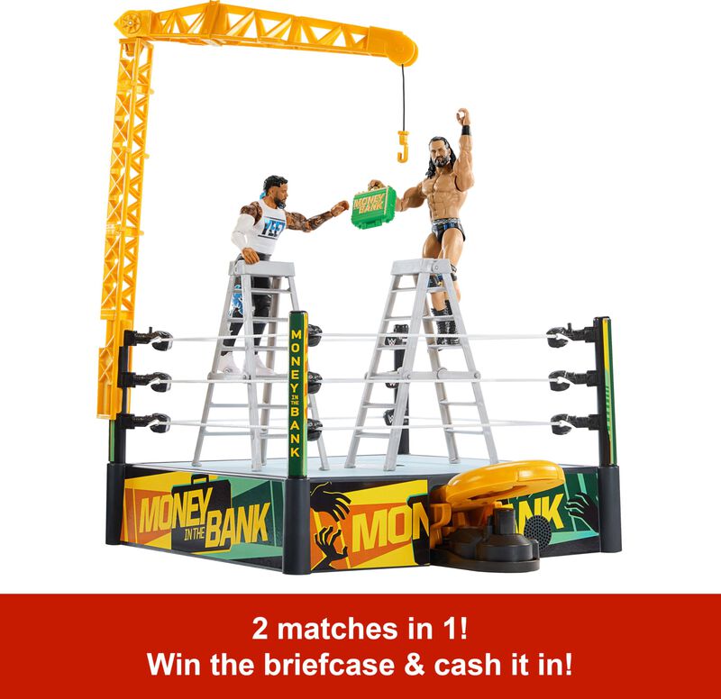 Anillo Playset Mattel Wwe Money In The Bank Con... image number null