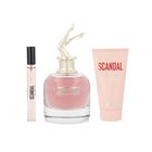 Set Jean Paul Gaultier Scandal 3Pzs 80Ml Edp Spray/ Body Lotion 75Ml/ 10Ml Edp Spray