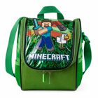 Lonchera T&eacute;rmica Infantil Minecraft Metalizada Verde Concord