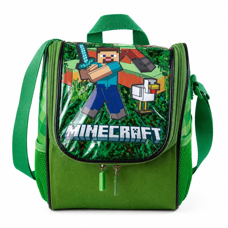 Lonchera T&eacute;rmica Infantil Minecraft Metalizada ... image number null
