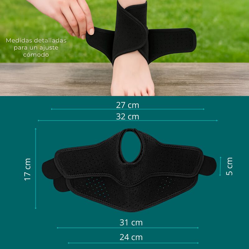 Tobillera Compresión Doble Capa 360° | Soporte ... image number null