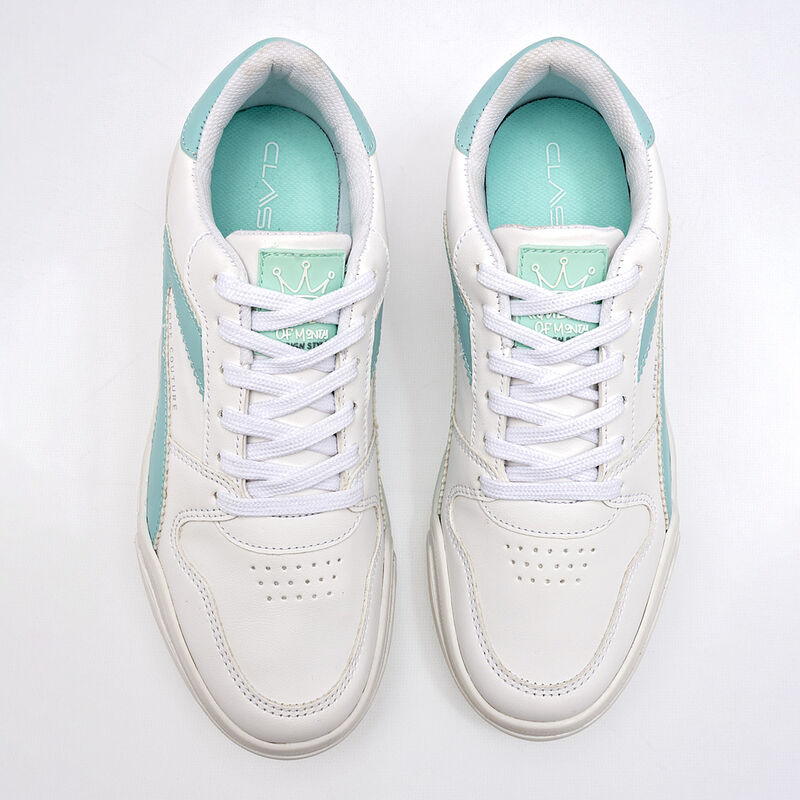 Clasben Tenis urbano para mujer blanco verde image number null