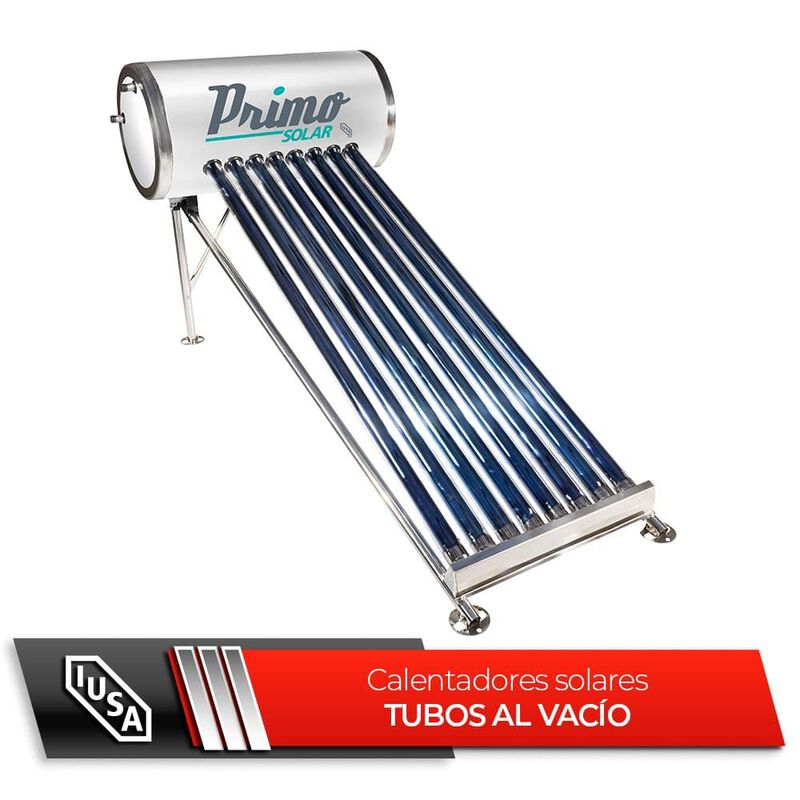 Calentador Solar 8 Tubos Iusa 100 L image number null