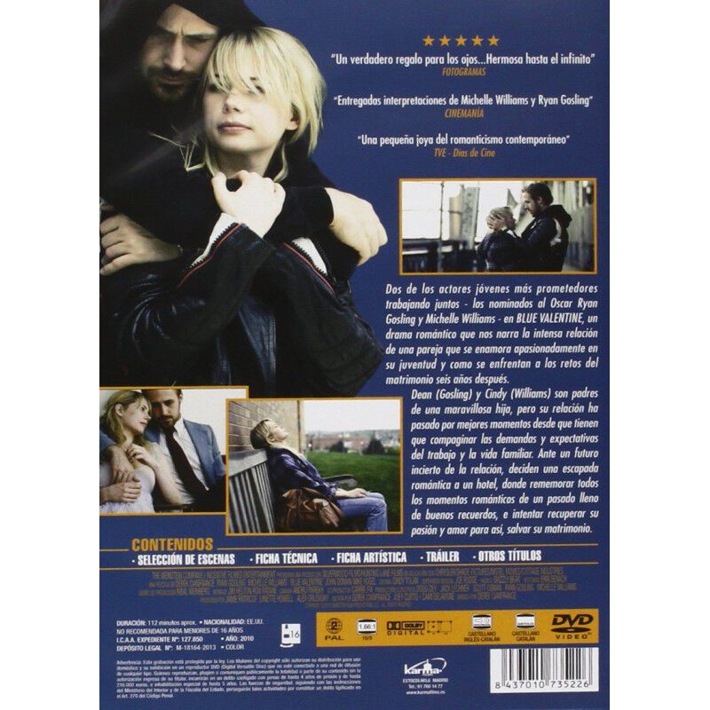 Blue Valentine [dvd] (2010) image number null
