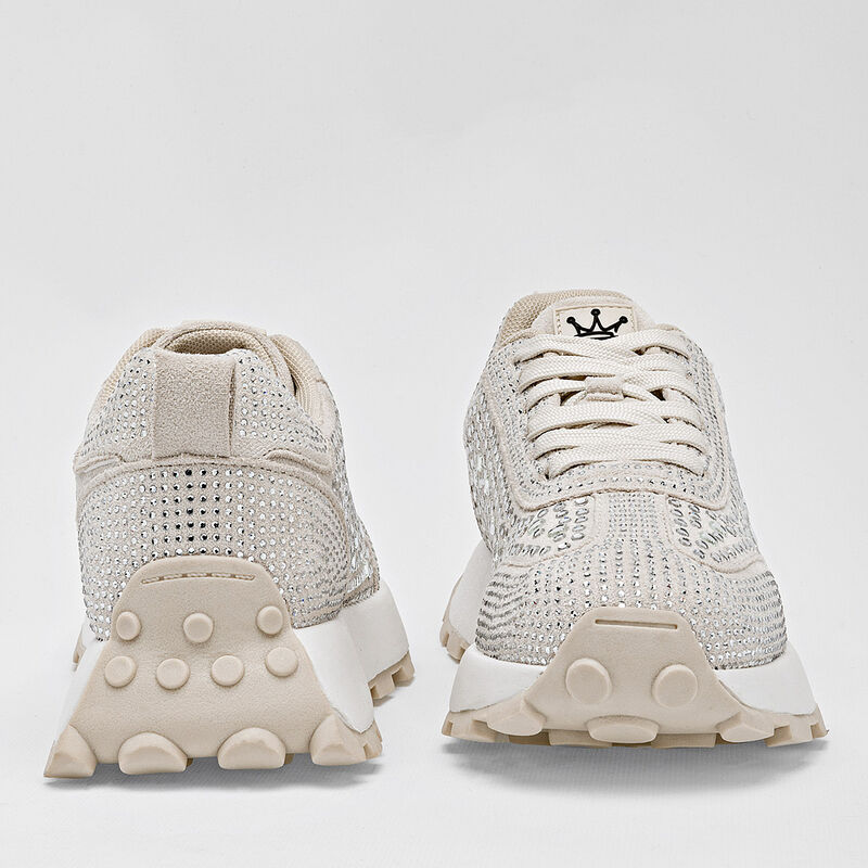 Clasben Tenis urbano para mujer late plata image number null