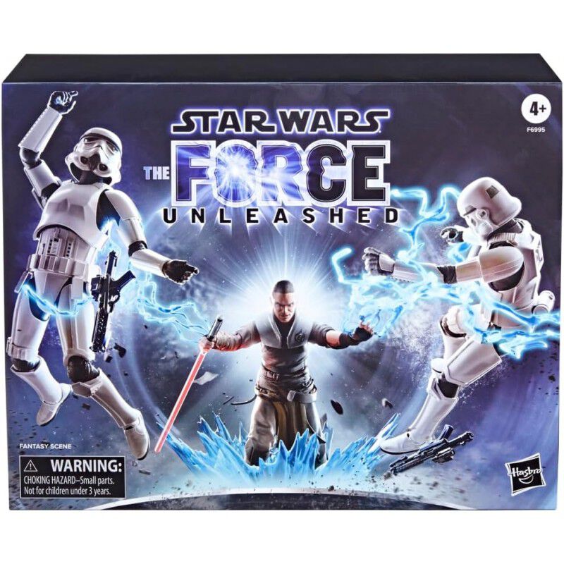Set Figuras Starkiller & Stormtroopers Star War... image number null