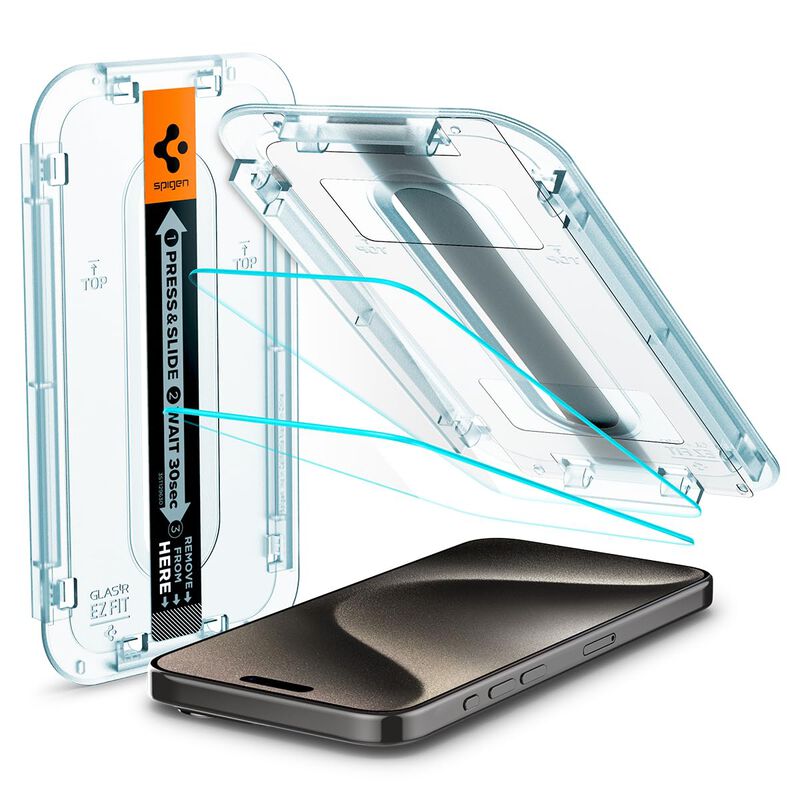 Protector De Pantalla Spigen Glastr Ez Fit Para... image number null
