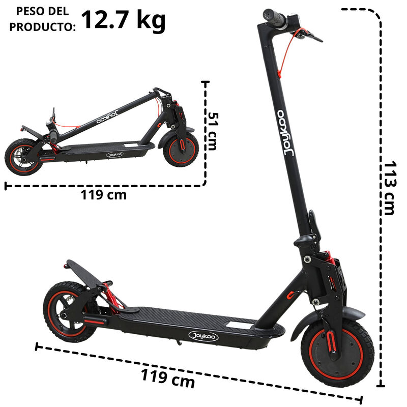 Scooter El&eacute;ctrico Plegable 250w Velocidad M&aacute;xim... image number null