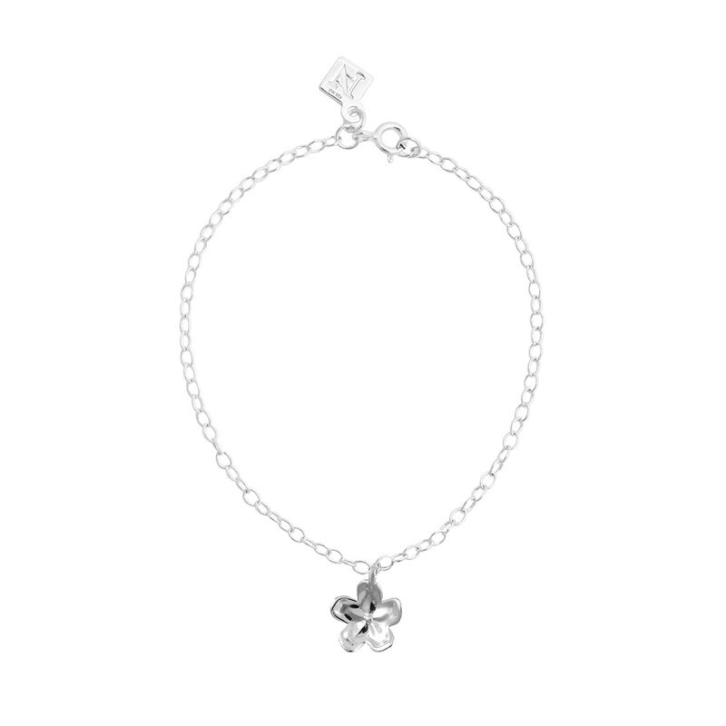 Pulsera Floral de Plata image number null