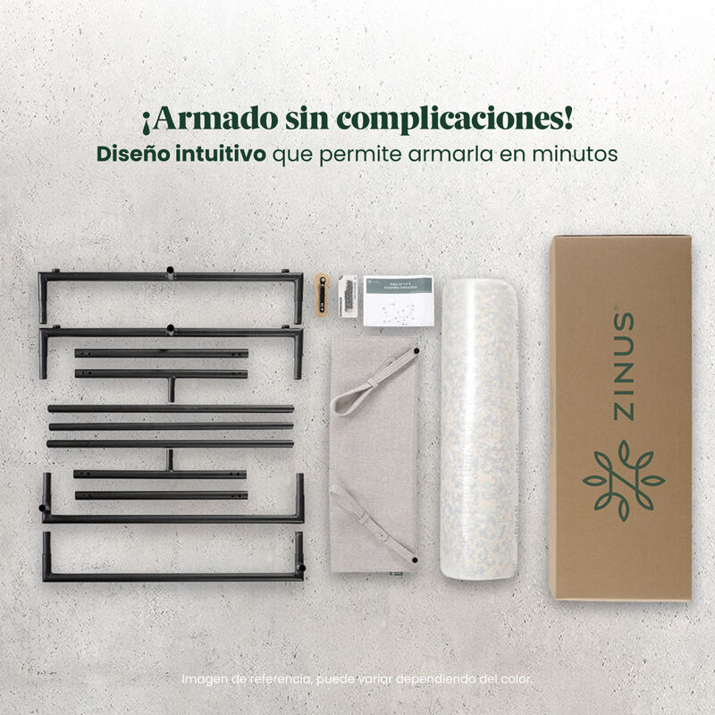 Zinus | Silla De Metal Zinus Aidan Con Cojines ... image number null