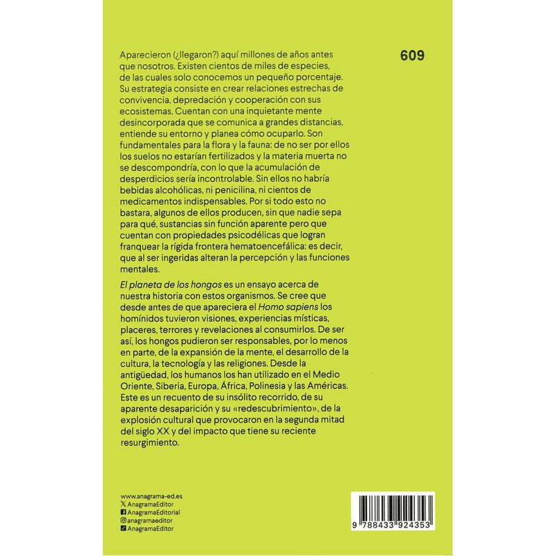 El planeta de los hongos. Una historia cultural... image number null