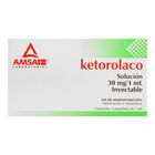 Ketorolaco 30 mg / 1 ml caja 3 ampolletas 1ml