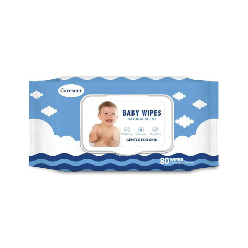 Toallitas Húmedas Bebé Caresour 80pz 8pack image number null