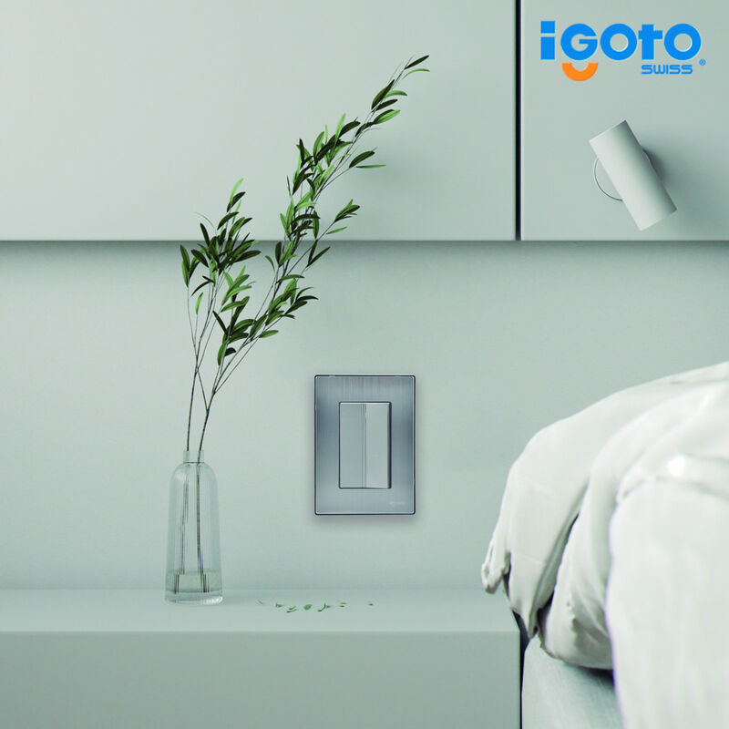 Paquete 5 piezas Placa Armada Con 1 Apagador Es... image number null