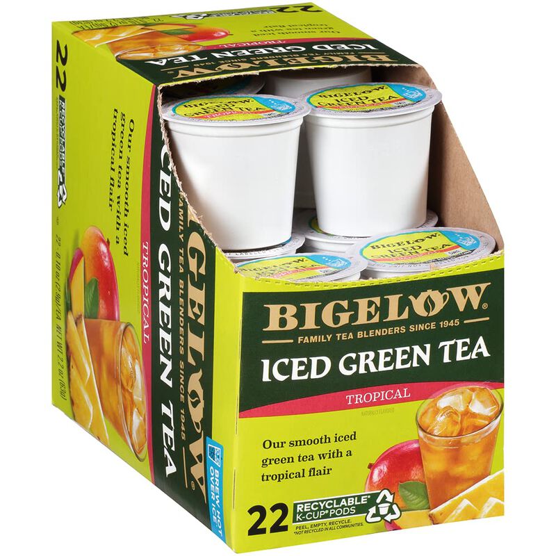 C&aacute;psulas K-cup De T&eacute; Verde Tropical Bigelow &ndash; 2... image number null