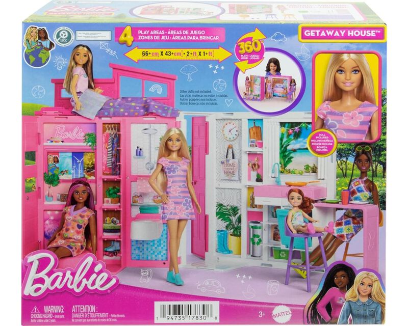 Barbie Casa Glam con Mu&ntilde;eca HRJ77 image number null