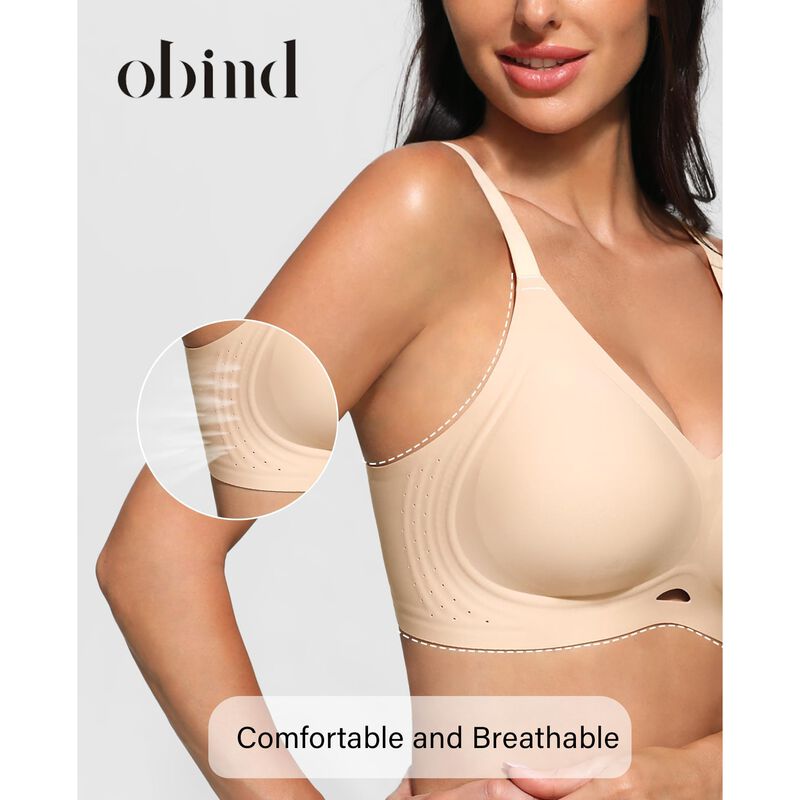 Sujetador Obind sin Aros Push-up sin Costuras image number null