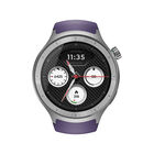 Motorola Moto Watch Matte Silver Parachute Purple Band