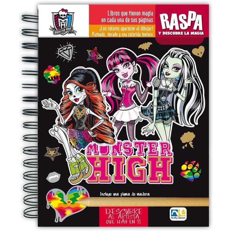 Descubre Dibuja y Divi&eacute;rtete Monster High image number null