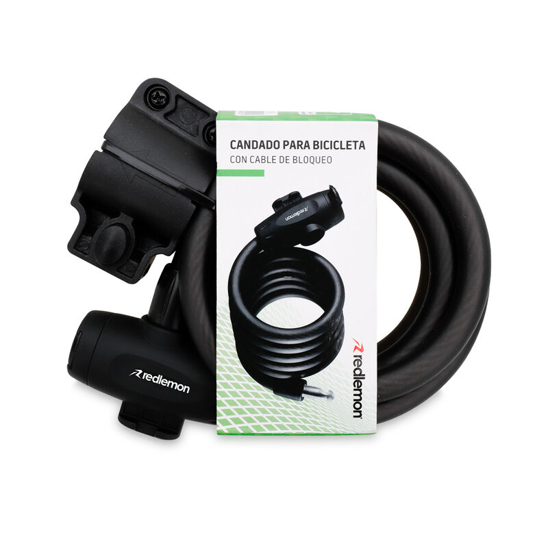 Candado para Bicicleta 1.47m Contra Agua 2 Llav... image number null