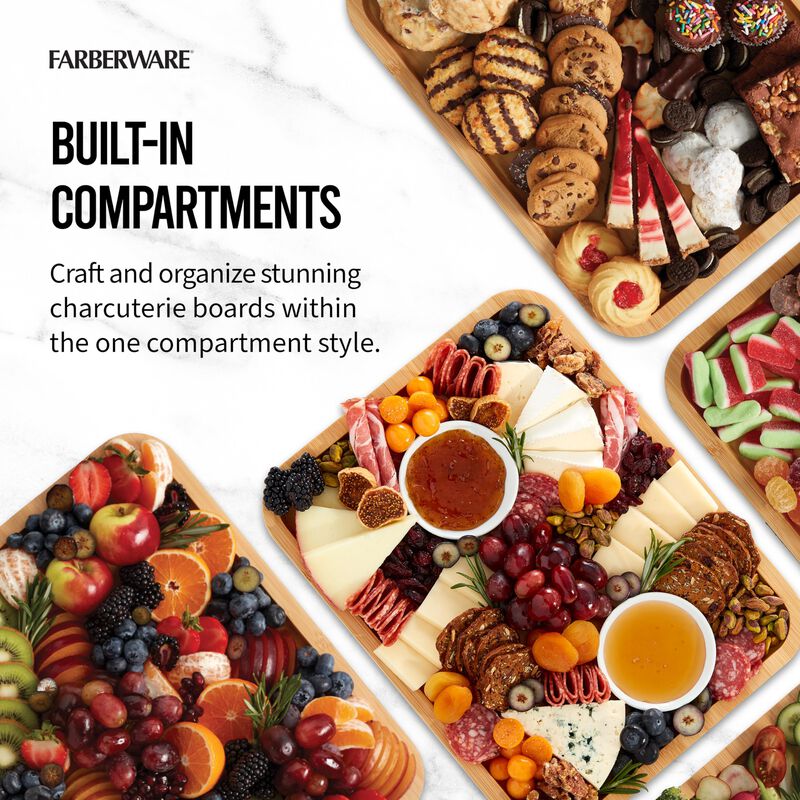 Tabla De Cortar Farberware Build-a-board Con Ta... image number null