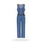 Jumpsuit Mezclilla Con Cintur&oacute;n