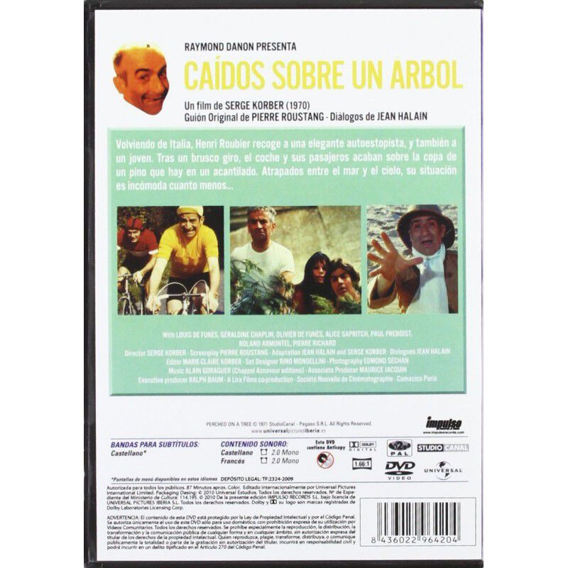 Ca&iacute;dos Sobre Un &Aacute;rbol (l.de Fun&egrave;s) [dvd] image number null