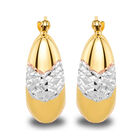 Arracadas Oro Florentino 10k 15x8 Mm Delicadas | Bizzarro
