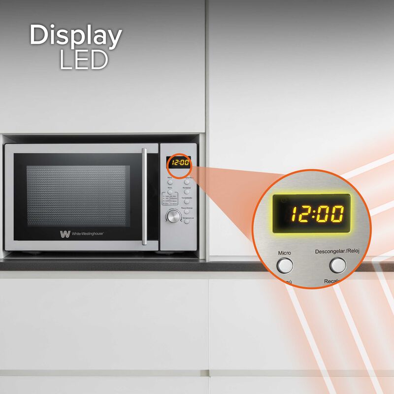 Horno Microondas 0.9 Pies White Westinghouse Di... image number null