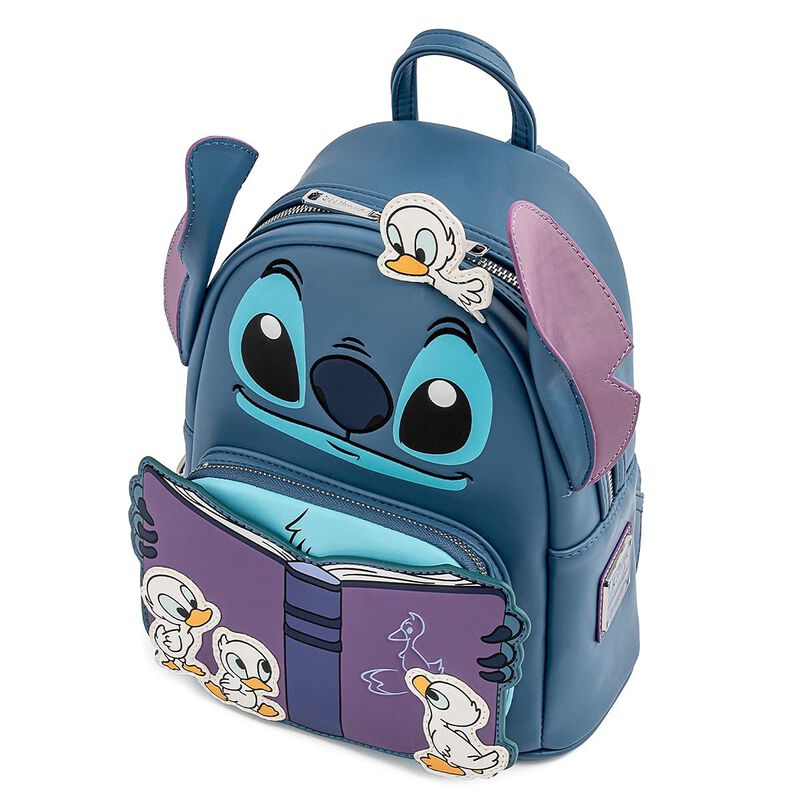 Mochila Loungefly Lilo & Stitch Story Time Blue... image number null