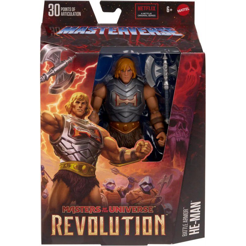 Figura He-Man Masters Of The Universe Revolutio... image number null