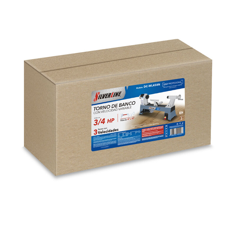 Torno de Banco  Silverline 3.4 HP 3 Velocidades... image number null