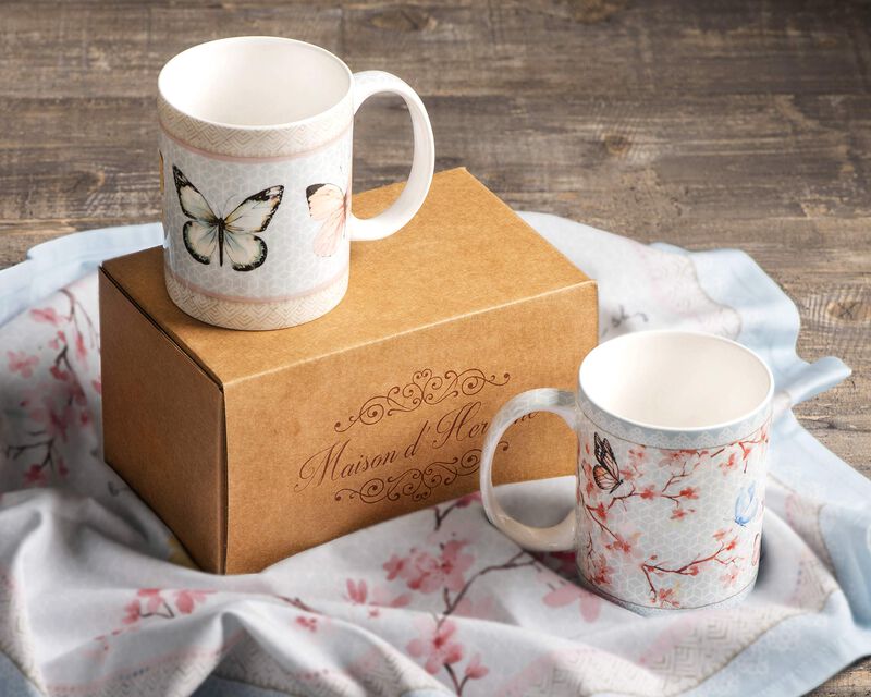 Juego De 2 Tazas De Caf&eacute; Maison D'hermine 355 m... image number null