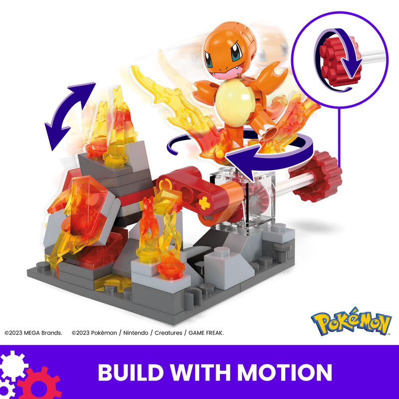 Set De Juguetes De Construcci&oacute;n Mega Pok&eacute;mon Ch... image number null