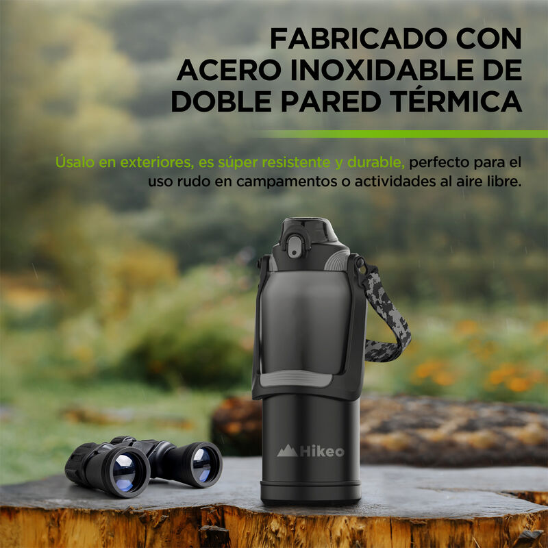 Termo de Acero Inox. Sport 2L  Negro image number null