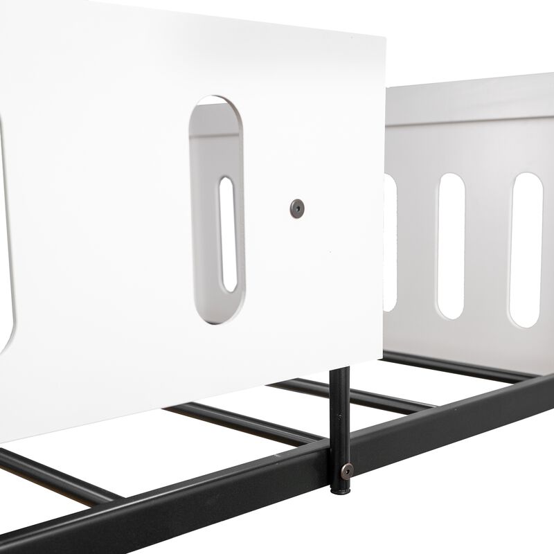 Litera Individual 2 Niveles Con Barandal, Chero... image number null