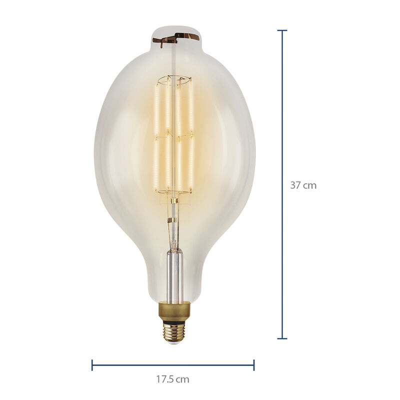 Foco LED Vintage Dimeable Tipo Zepellin Aksi 8w... image number null
