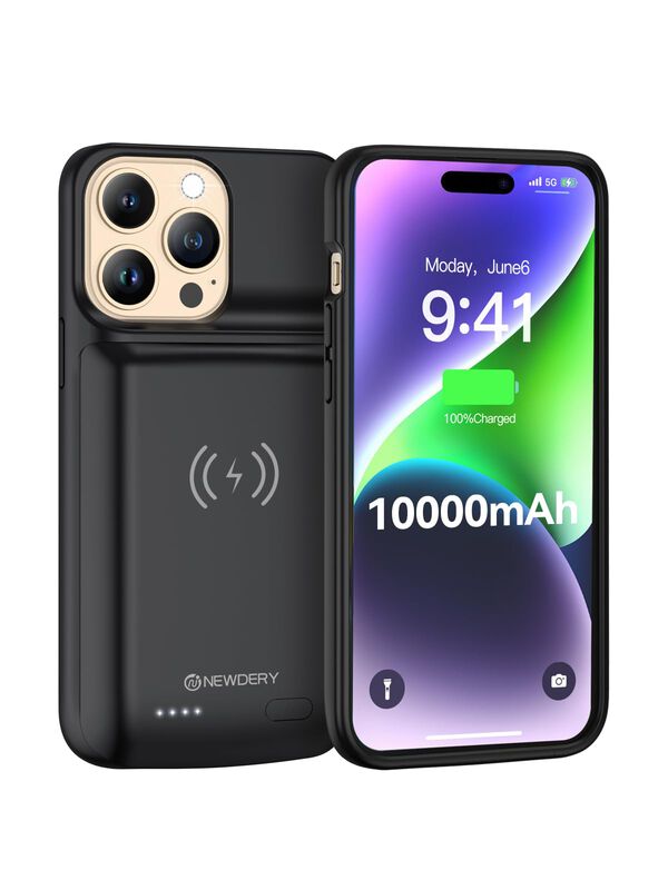 Funda De Bater&iacute;a Newdery De 10000 Mah Para Ipho... image number null